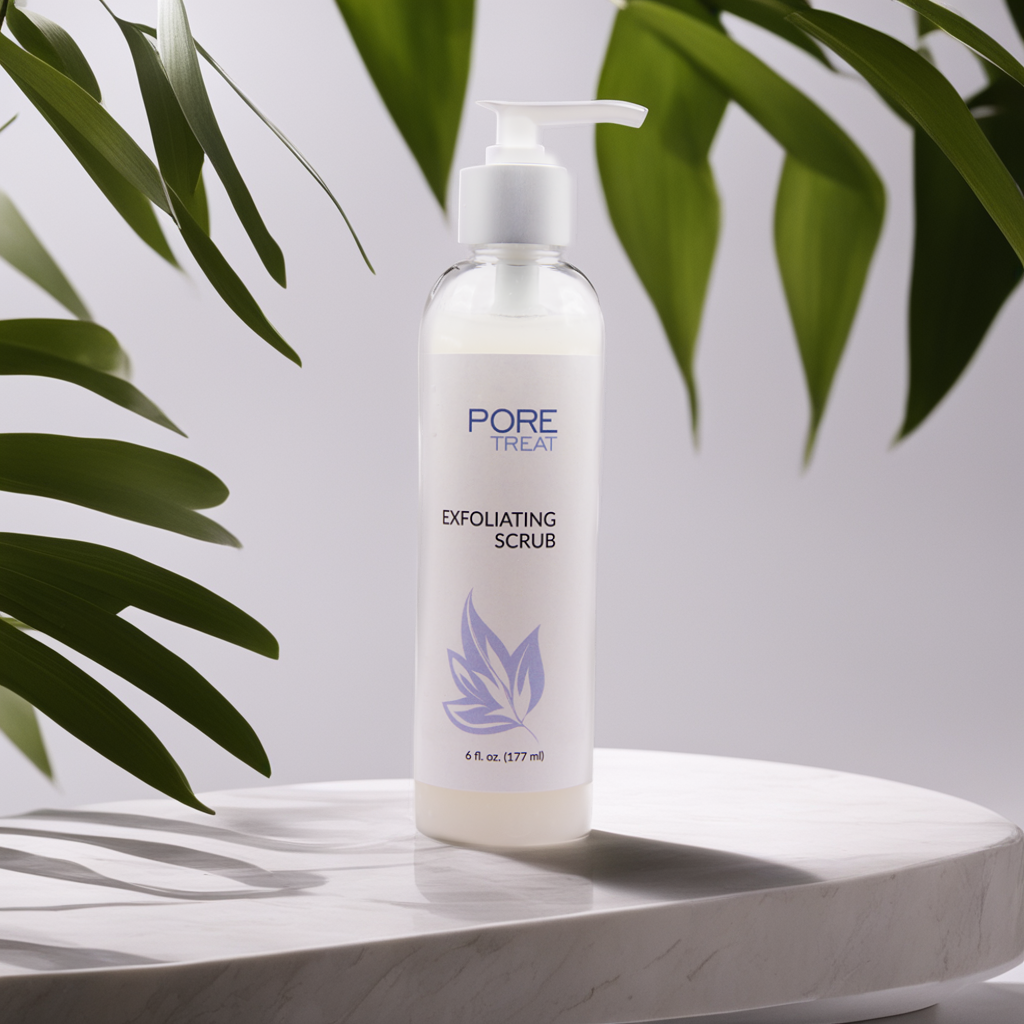 Pore Treat Exfoliating Scrub, 6oz image 0